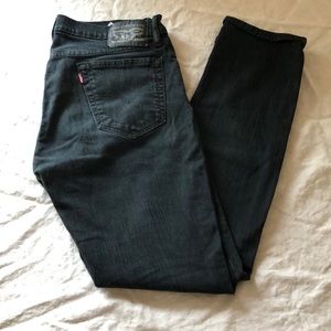 Men’s Levi’s black denim